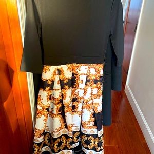 Versace inspired skirted dress. Never worn
